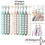 Organizer hooks and closet storage, pack of 10