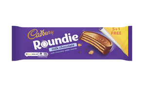 Cadbury Roundie - Galletas de chocolate con leche, 6 unidades, 6.35 oz