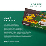 Café La Rica Gourmet Espresso, 10 Ounce