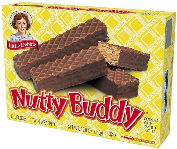 Little Debbie Snack Cakes 1 Regular Size Boxes (Nutty Bars)